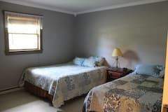 Bedroom with two beds
